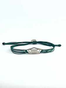 Stylish Jeep bracelet with roof tent